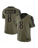 Lamar Jackson #8 Baltimore Ravens Jersey