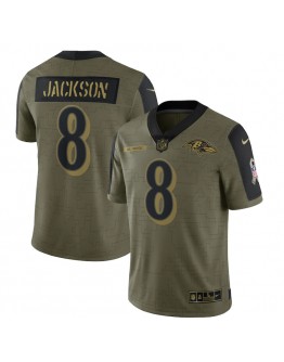 Lamar Jackson #8 Baltimore Ravens Jersey