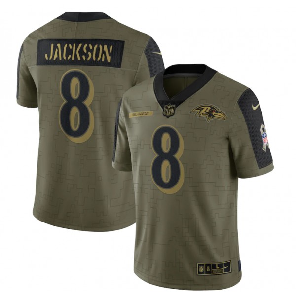 Lamar Jackson #8 Baltimore Ravens Jersey