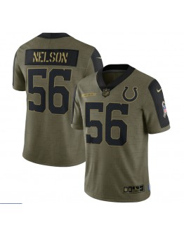 Quenton Nelson #56 Indianapolis Colts Jersey