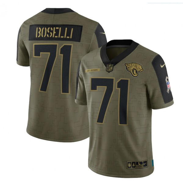 Tony Boselli #71 Jacksonville Jaguars Jersey