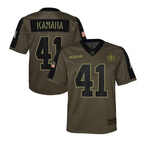 Alvin Kamara #41 New Orleans Saints Jersey