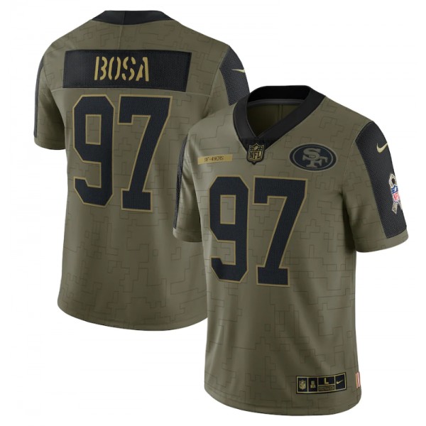 Nick Bosa #97 San Francisco 49ers Jersey