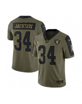 Bo Jackson #34 Las Vegas Raiders Jersey