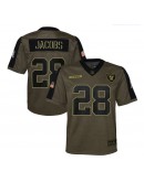 Josh Jacobs #28 Las Vegas Raiders Jersey