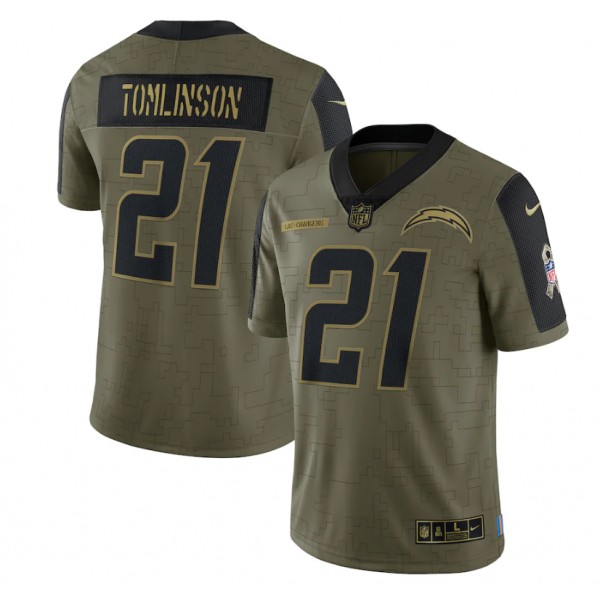 LaDainian Tomlinson #21 Los Angeles Chargers Jersey