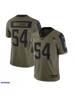 Tedy Bruschi #54 New England Patriots Jersey