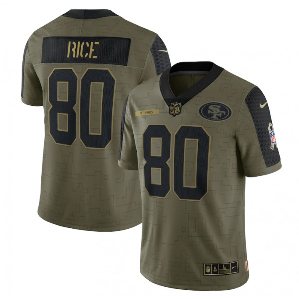 Jerry Rice #80 San Francisco 49ers Jersey