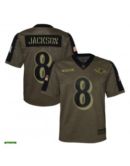 Lamar Jackson #8 Baltimore Ravens Jersey