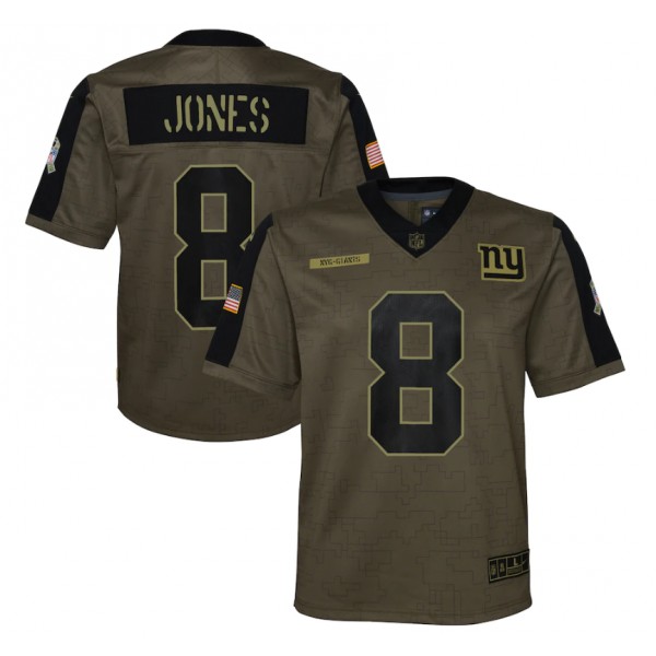 Daniel Jones #8 New York Giants Jersey