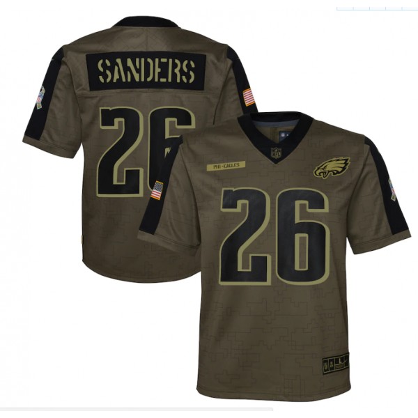 Miles Sanders #26 Philadelphia Eagles Jersey