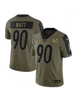 T.J. Watt #90 Pittsburgh Steelers Jersey