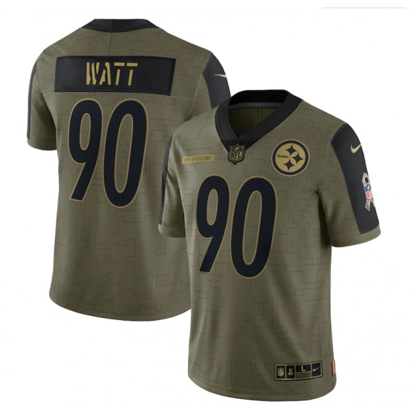 T.J. Watt #90 Pittsburgh Steelers Jersey