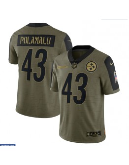 Troy Polamalu #43 Pittsburgh Steelers Jersey