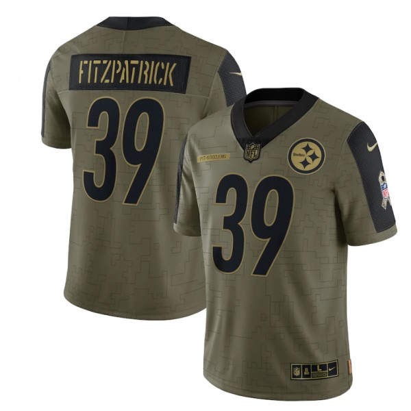 Minkah Fitzpatrick #39 Pittsburgh Steelers Jersey