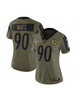 T.J. Watt #90 Pittsburgh Steelers Jersey