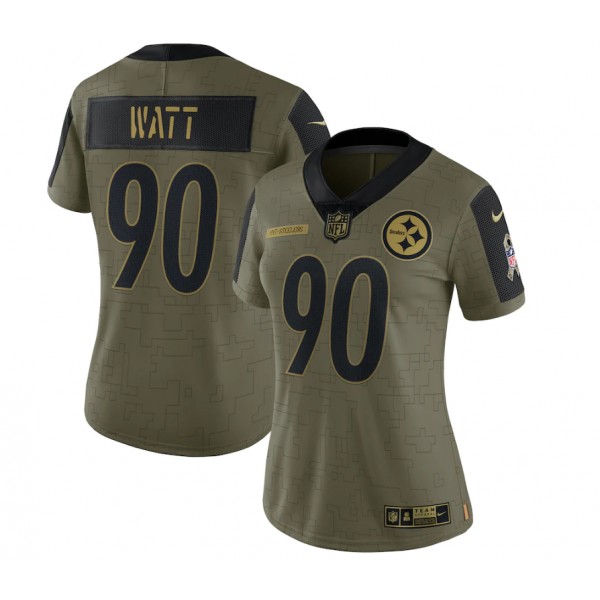 T.J. Watt #90 Pittsburgh Steelers Jersey