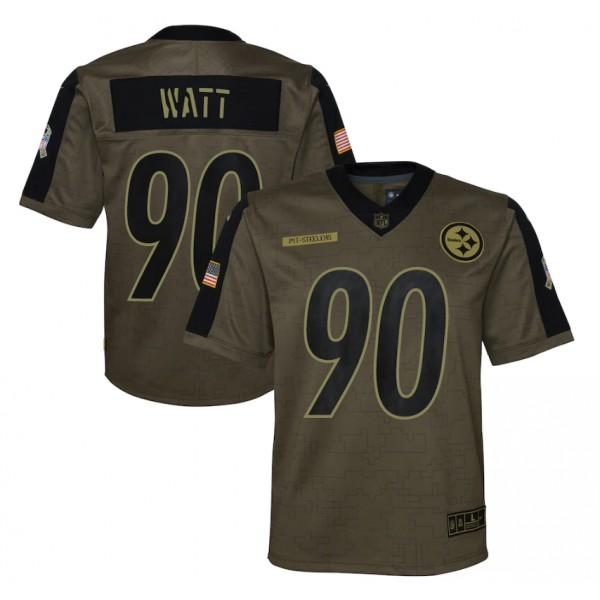 T.J. Watt #90 Pittsburgh Steelers Jersey