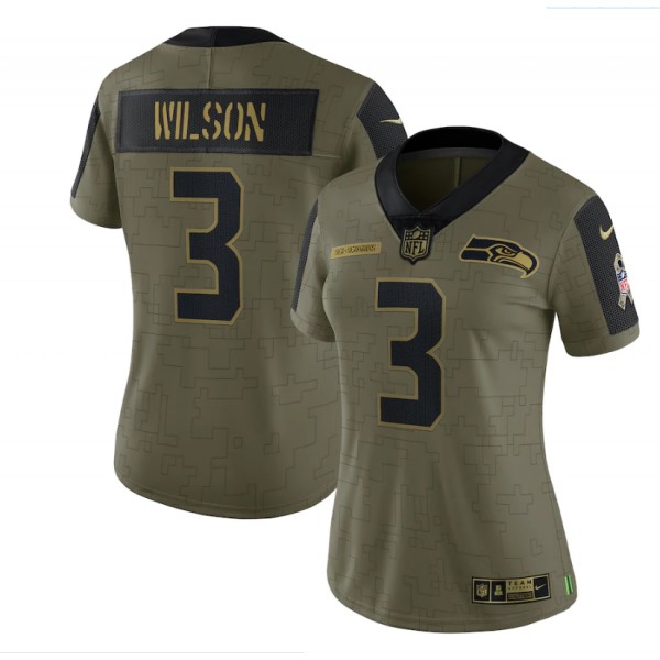 Russell Wilson #3 Seattle Seahawks Jersey