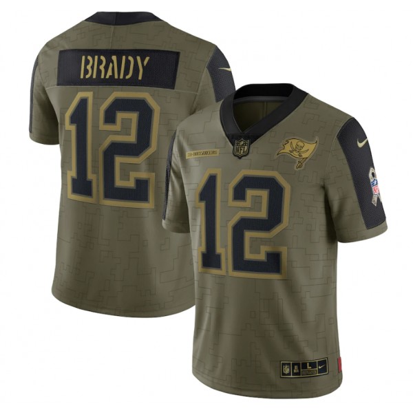 Tom Brady #12 Tampa Bay Buccaneers Jersey