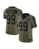 Chase Young #99 Washington Commanders Jersey