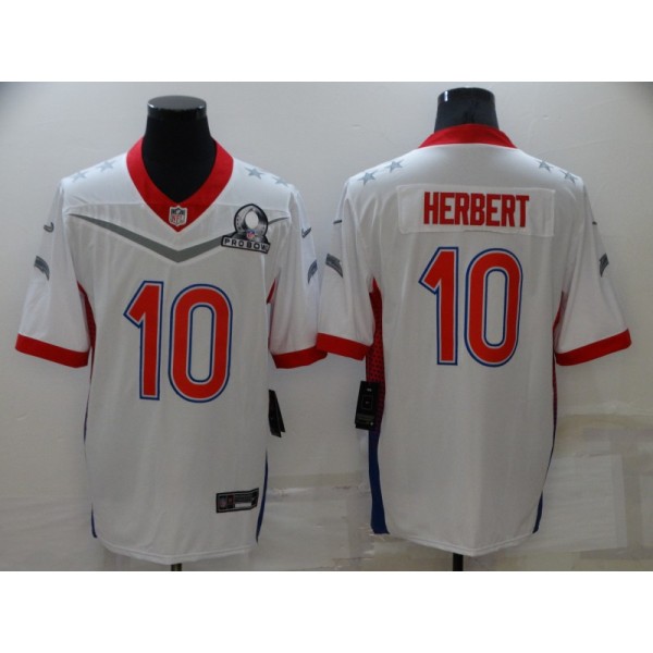 Justin Herbert #10 Los Angeles Chargers Jersey