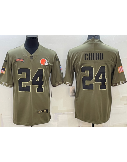 Nick Chubb #24 Cleveland Browns Jersey