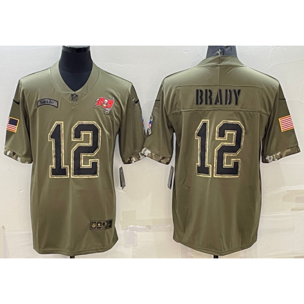 Tom Brady #12 Tampa Bay Buccaneers Jersey