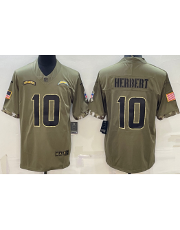 Justin Herbert #10 Los Angeles Chargers Jersey