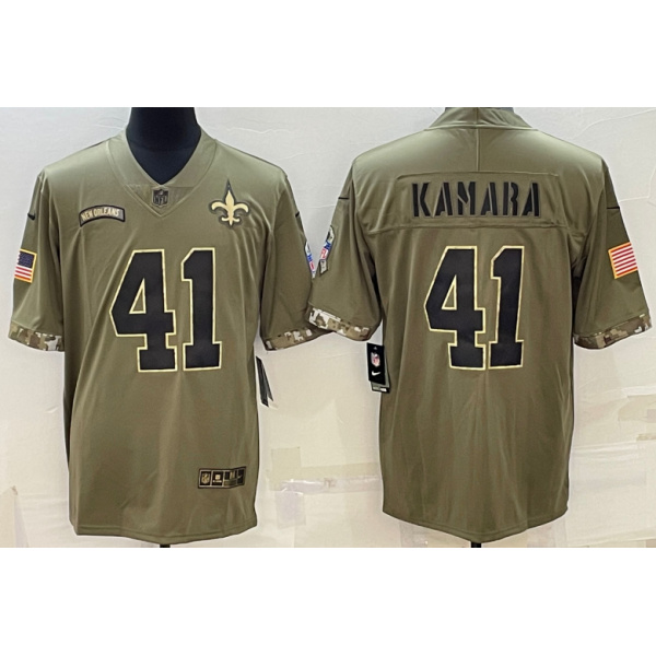 Alvin Kamara #41 New Orleans Saints Jersey