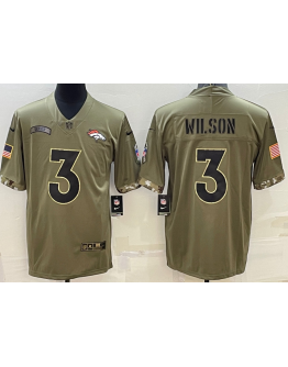 Russell Wilson #3 Denver Broncos Jersey