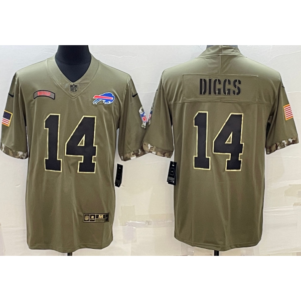 Stefon Diggs #14 Buffalo Bills Jersey