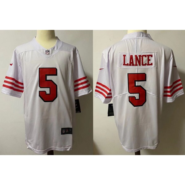 Trey Lance #5 San Francisco 49ers Jersey