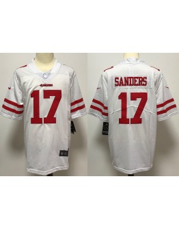 Emmanuel Sanders #17 San Francisco 49ers Jersey