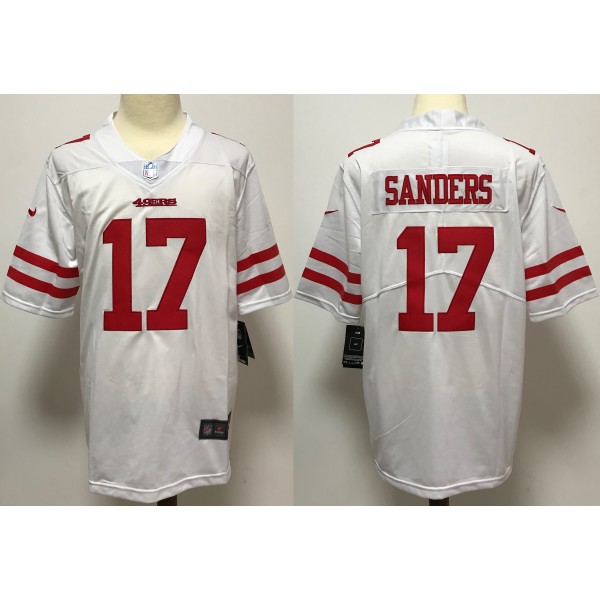 Emmanuel Sanders #17 San Francisco 49ers Jersey