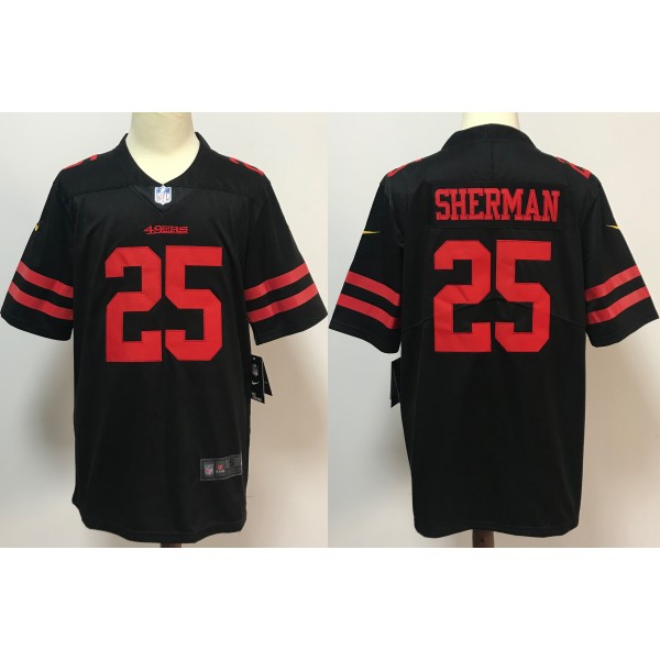 Richard Sherman #25 San Francisco 49ers Jersey