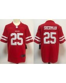 Richard Sherman #25 San Francisco 49ers Jersey