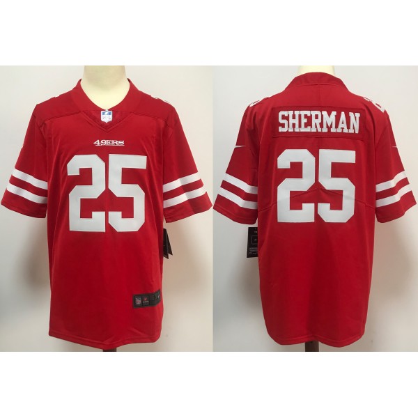 Richard Sherman #25 San Francisco 49ers Jersey