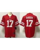 Emmanuel Sanders #17 San Francisco 49ers Jersey