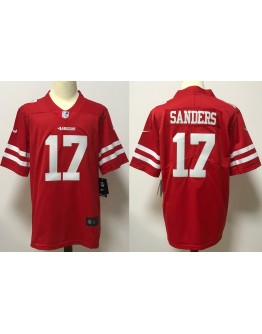 Emmanuel Sanders #17 San Francisco 49ers Jersey