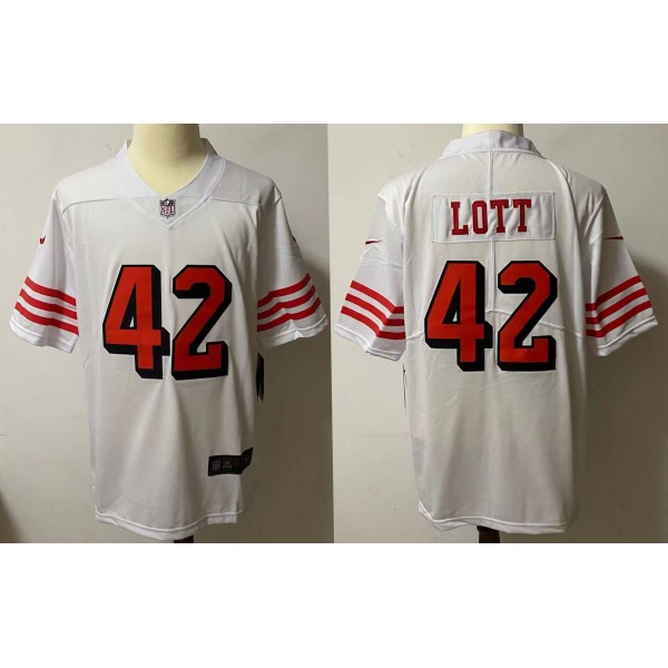 Ronnie Lott #42 San Francisco 49ers Jersey