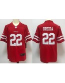 Matt Breida #22 San Francisco 49ers Jersey