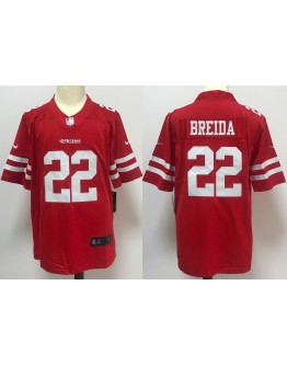 Matt Breida #22 San Francisco 49ers Jersey