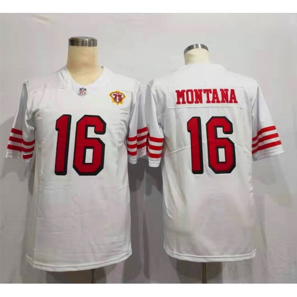 Joe Montana #16 San Francisco 49ers Jersey