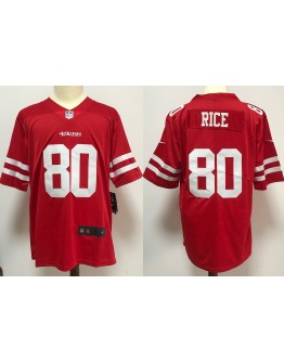 Jerry Rice #80 San Francisco 49ers Jersey