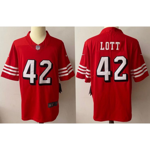 Ronnie Lott #42 San Francisco 49ers Jersey