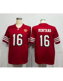 Joe Montana #16 San Francisco 49ers Jersey