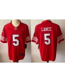 Trey Lance #5 San Francisco 49ers Jersey