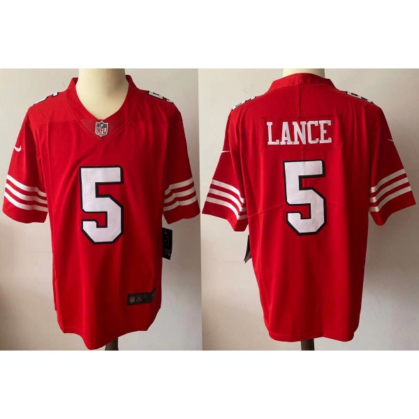 Trey Lance #5 San Francisco 49ers Jersey