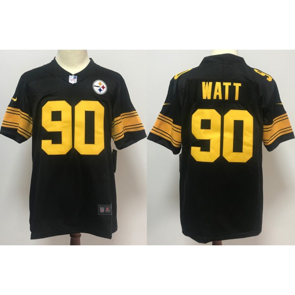 T. J. Watt #90 Pittsburgh Steelers Jersey